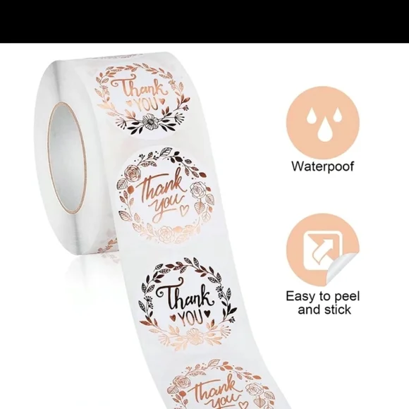 HP🔥🔥🔥Thank you Stickers for wrapping - Picture 3 of 3